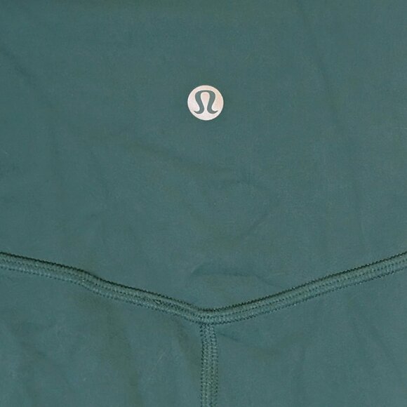 Lululemon Blue-Green Legging Size 2 soft and comfy - Picture 3 of 4